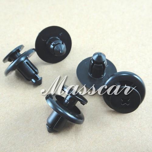 100x mud guard fender rivet push type retainer clips mazda bc1d-56-145