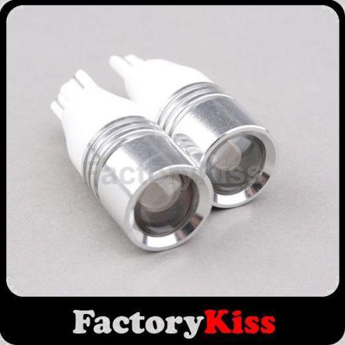 Fk auto a2 x 5w cree q5 led car bulbs 921 t15/t10 white reverse light #717