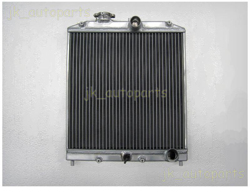 2 rows honda civic b16 b18 ek eg 1992-95 96-2000 del sol 93-97 aluminum radiator