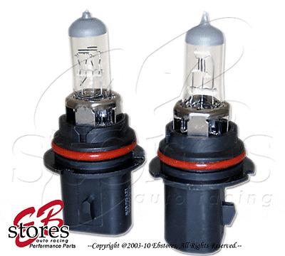 12v 65/45w 9004 xenon hid high low beam light bulbs 4300k 2pc oem clear 1 pair