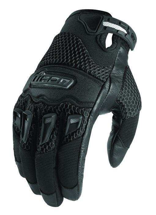 Icon twenty-niner motorcycle gloves black 2xl/xx-large