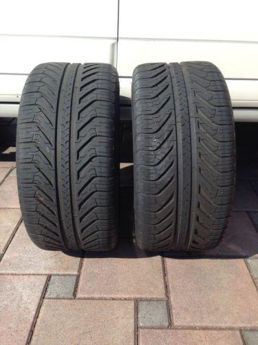 (2) michelin pilot sport a/s plus 275/35/19 used tires 6/32nds