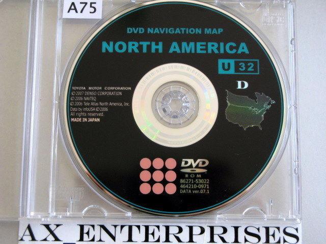 08 09 toyota highlander limited navigation dvd u32 rel © 9/2007 map update 2008