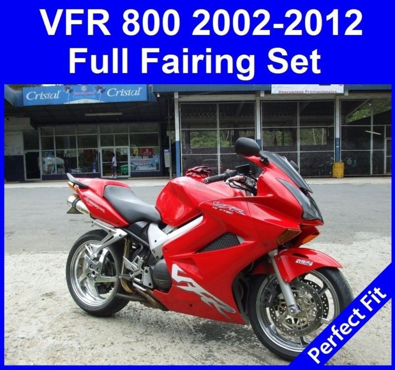 Fit honda vfr 800 02 03 04 05 06 07 08 09 00 11 12 2002-2012 fairing kit #03 f