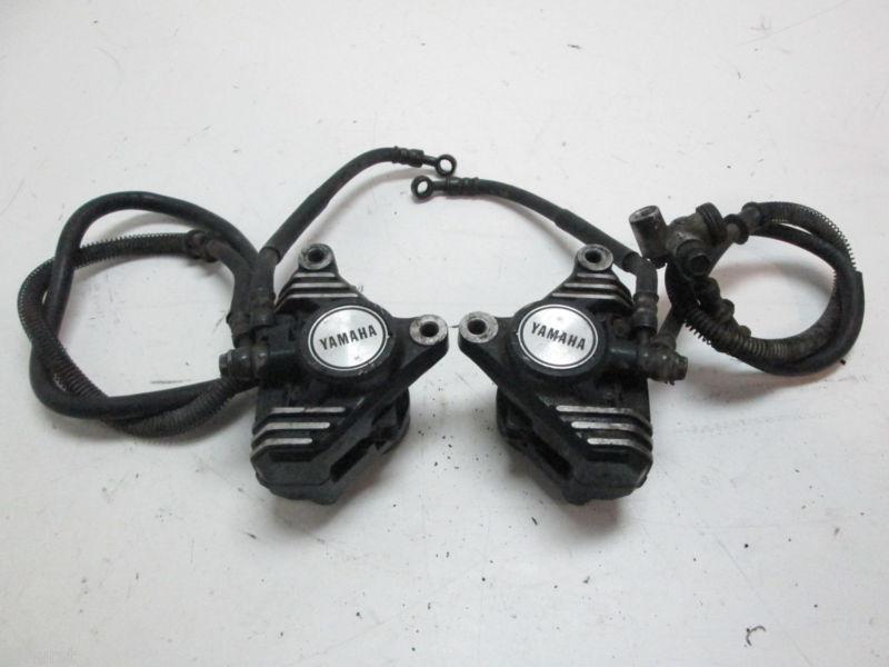 Yamaha 1984 xvz12 1200 venture royale front brake calipers with lines