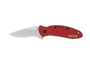 Kai u.s.a ltd 1620rdx-clam pack scallion aluminum red knife