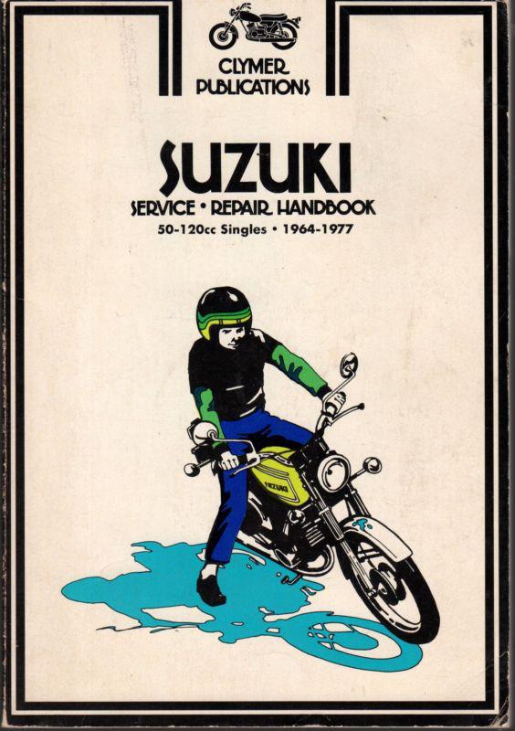 1964-1977 clymer suzuki motorcycle 50-120 cc singles service manual  (185)