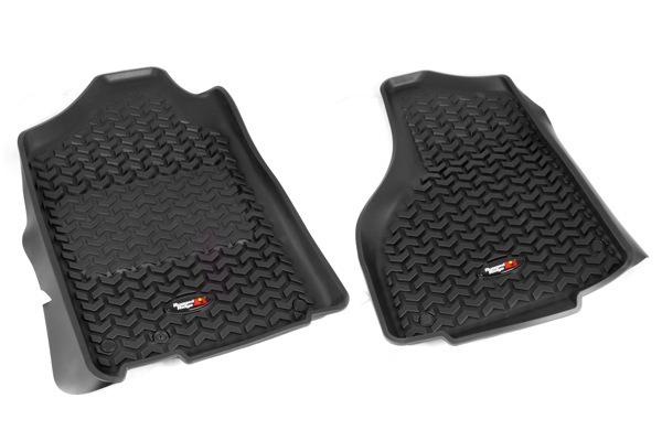 Rugged ridge all terrain front floor liners mats black 2012-2013 ram 1500 rc