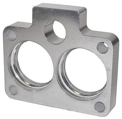 Trans-dapt throttle body spacer torque-curve aluminum 1" dodge dakota/durango ea