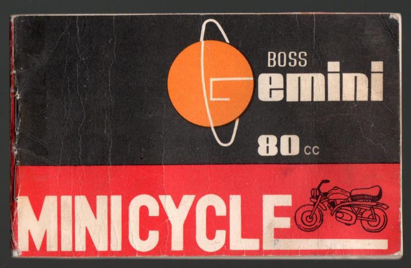 Boss gemini 80 cc motorcycle  owners manual  (188)