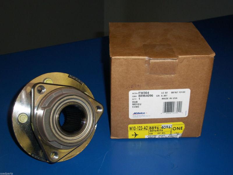 Brand new in box genuine gm ac delco fr hub bearing 88964096