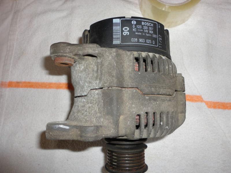 Vw mk3 aba 2.o jetta golf bosch  alternator