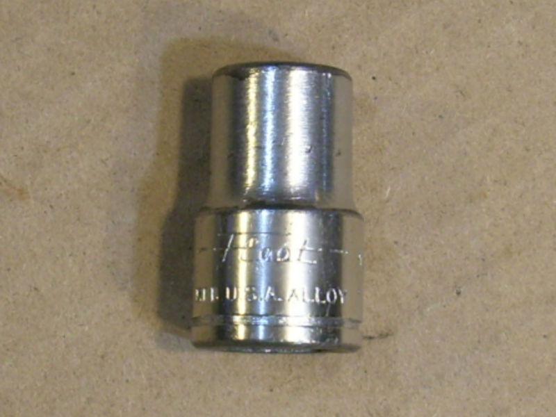 Fleet socket #1616 1/2" 12pt. 1/2" drive