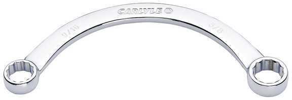 Carlyle hand tools cht hmw1820 - wrench, half moon box end; 9/16"" x 5/8""; 1...