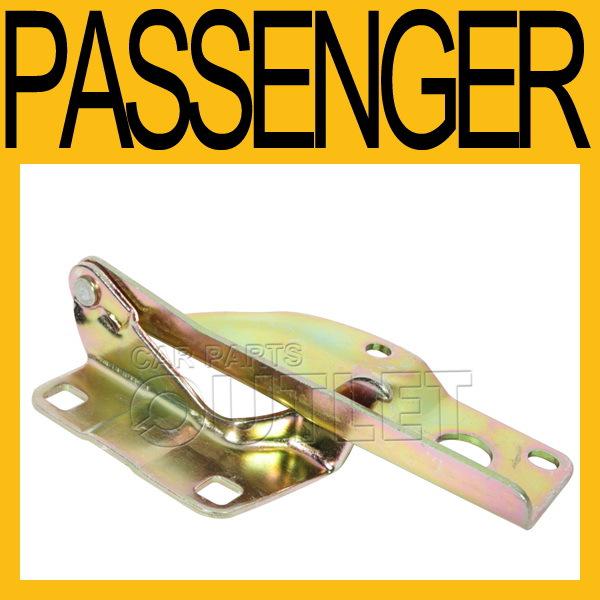 2000-2006 nissan sentra passenger side hood hinge raw metal steel unprimed right