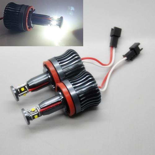 H8 20w led cree smd angel eye halo light super white for bmw m3 e70 e60