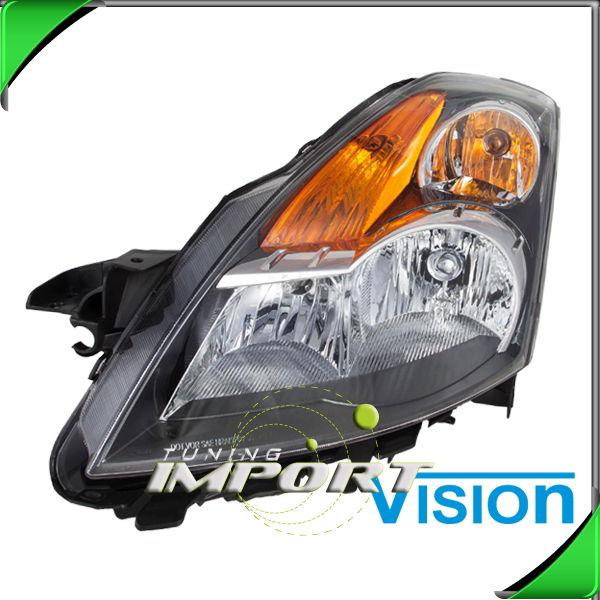 Driver side headlamp new ni2502166 halogen w/o hid 2007-2009 altima s sedan left