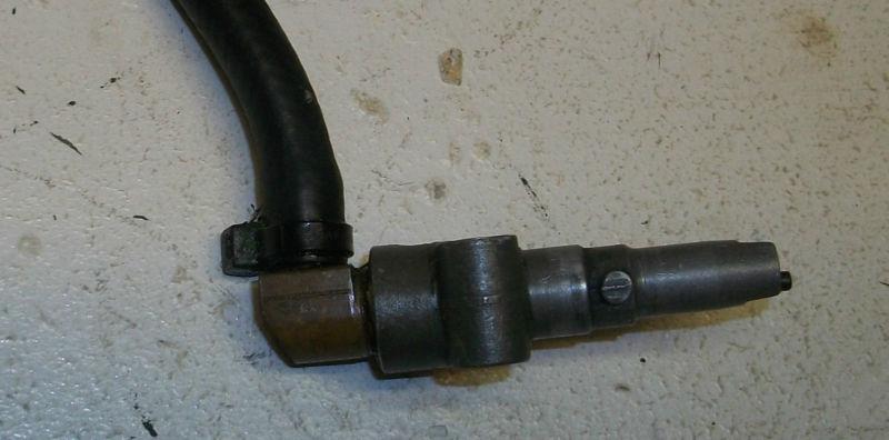 1977 mercury 115 hp outboard motor fuel fitting connector.