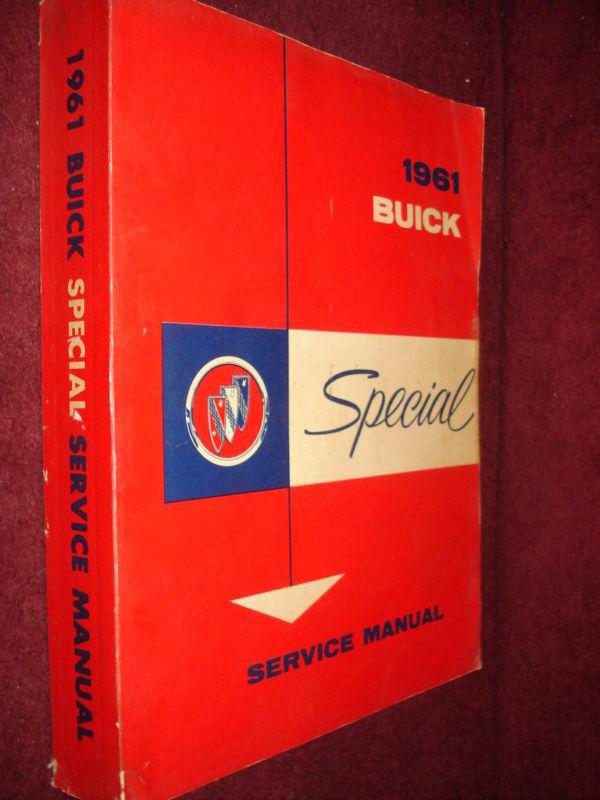 1961 buick special / skylark shop manual / shop book