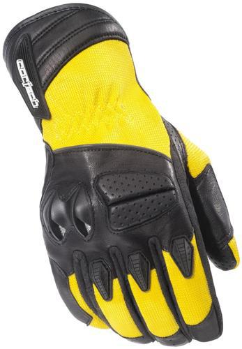 New cortech gx air-3 adult textile gloves, yellow, 3xl/xxxl