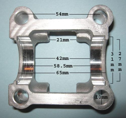 Gy6 scooter 125 150cc valve camshaft seat / holder ch03