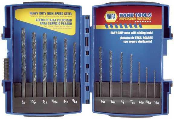 Balkamp bk hsd1113 - drill bit set, (13) drill bits