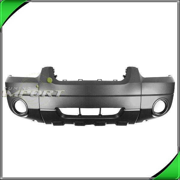 05-07 escape front bumper cover replacement plastic prime paint-ready w fog hole