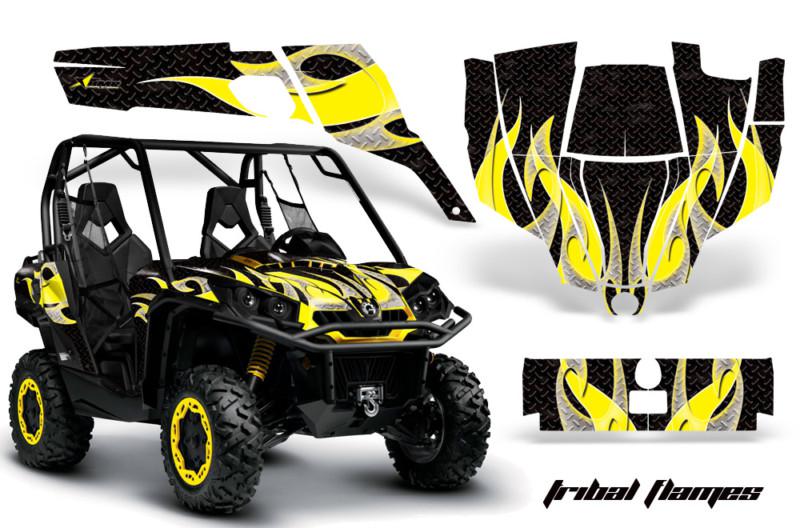 Amr racing decal sticker part graphics kit canam commander decal 800/1000x tribe