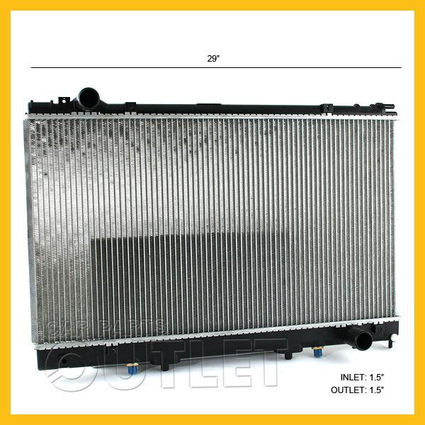 95-00 lexus ls400 radiator assembly 4 liter 8cyl 1995-2000 v8 4.0 4.0l new 1 row