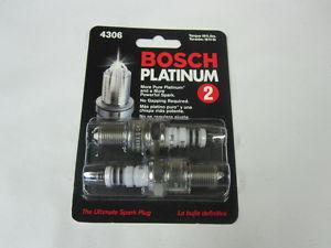 Bosch platinum spark plugs #4306 chevy s10 gmc blazer naturally aspirated trucks