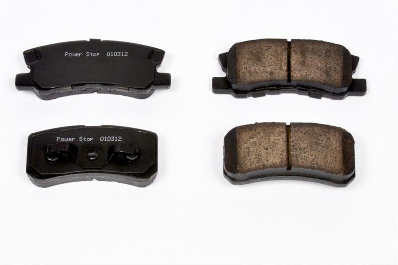 Power stop brake pads evolution clean ride ceramic front mitsubishi endeavor