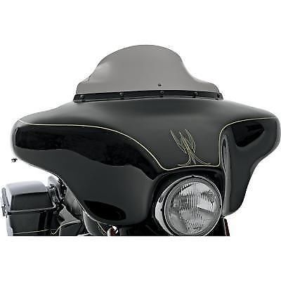 Klock werks flare 6.5&#034; dark smoke windshield flht/flhx