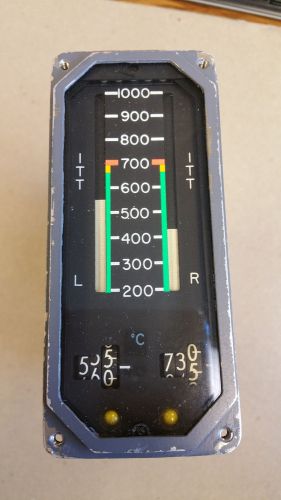 Cessna itt ind interturbine temp. indicator 9912049-4 9912147-15