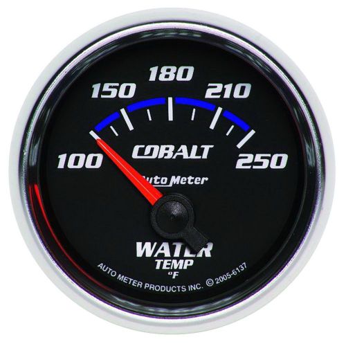 Auto meter 6137 cobalt; electric water temperature gauge