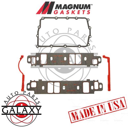 Magnum upper &amp; lower intake manifold gasket set - 98-03 dodge dakota 3.9l-v6