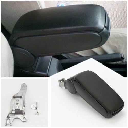 Black center console armrest leather full kit for audi 1999-2004 4 door only a6