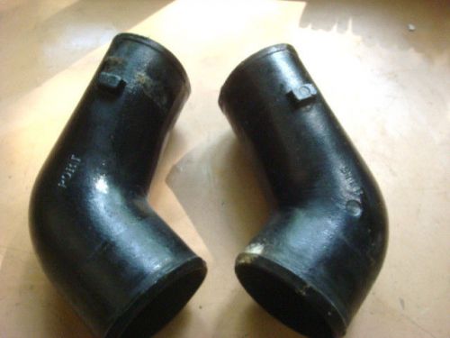 Mercruiser 5.0l exaust elbows -- 1993  -  14343-c  w1   &amp;  11086-c  w2