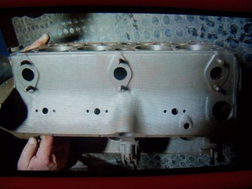 Ford flathead v-60 engine block &amp; parts  (37-40)