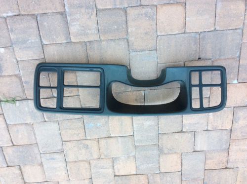 Oem 2003 2004 2005 2006 chevrolet silverado 1500 gray plastic cluster bezel