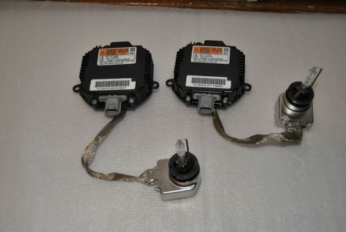 Pair nissan, infiniti matsushita xenon hid headlight ballast and d2s bulb. oem