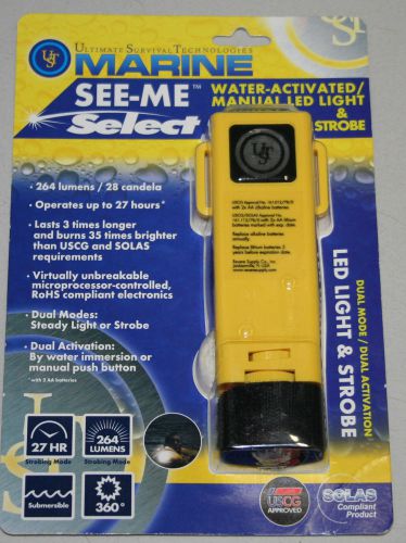 Ultimate survival technologies marine see-me select light and strobe