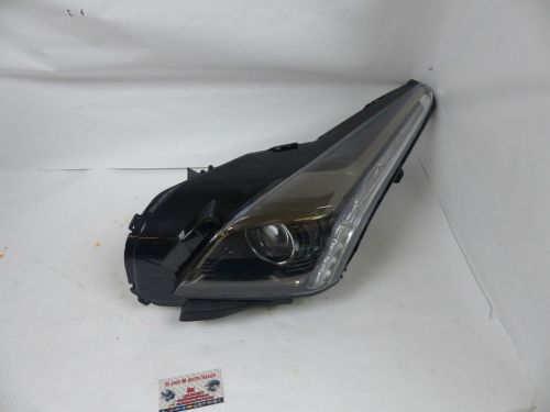 Oem 2014 2015 cadillac cts left driver side headlight hid xenon head light #2