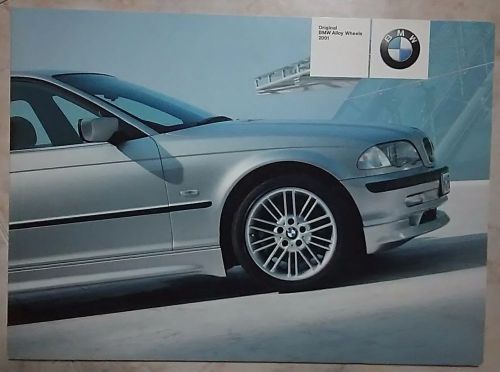 Bmw alloy wheels catalog brochure 2001  - original