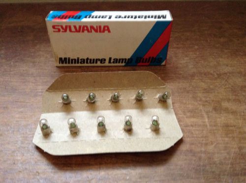 Vintage miniature sylvania no. 380 light 33367-0 lamp nos nib bulbs car truck