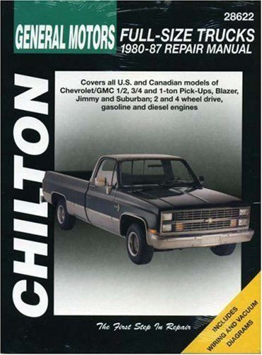 Gm full-size trucks, 1980-87 (chilton total car care series manuals)