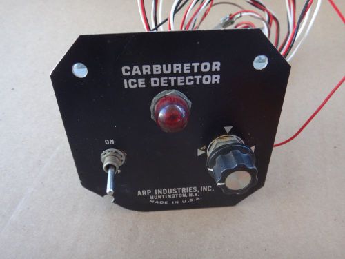 Arp aviation carburetor ice detection system 107ap