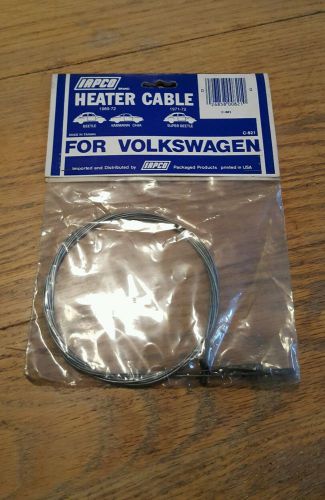 Iapco c-821 heater cable for volkswagen c821 1969-72 beetle k ghia super beetle