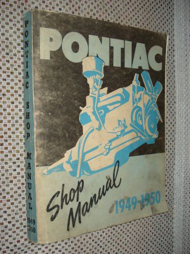 1949 1950 pontiac shop manual service book original gm book