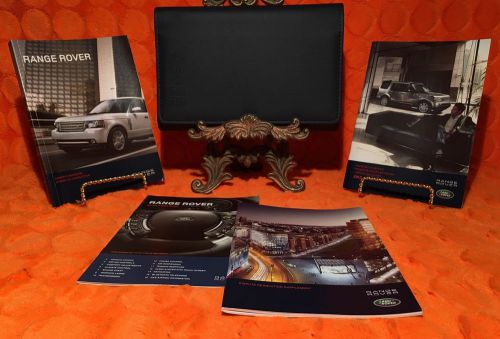 2012 range rover full size suv owners manual set 12 + nav ◻ hse supercharged ◻