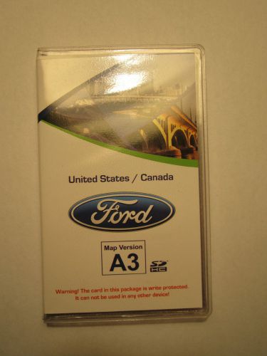 Ford navigation sd map version a3